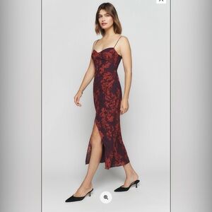 Reformation Kourtney dress in Divina